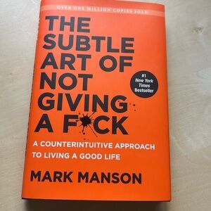The Subtle Art of Not Giving a F*ck- Hardcover Book
